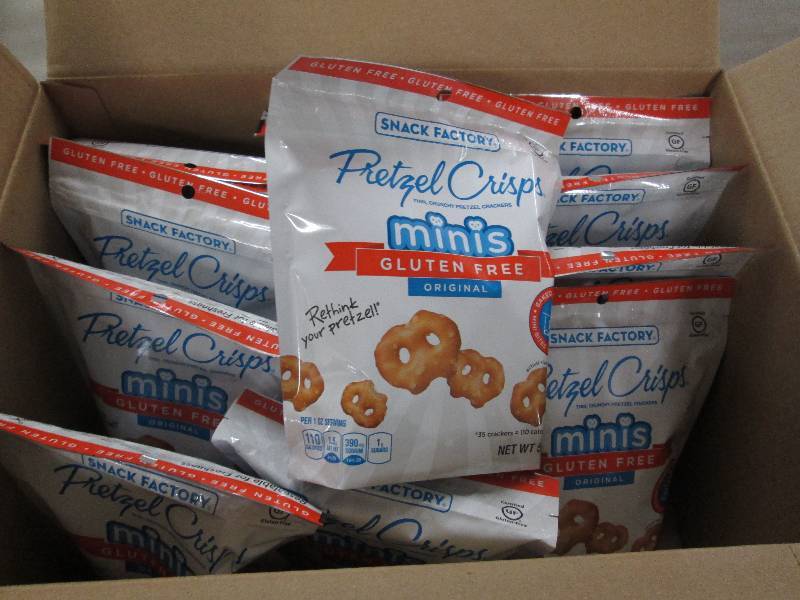 Lot of 4 Cases of Snack Factory 5 o...