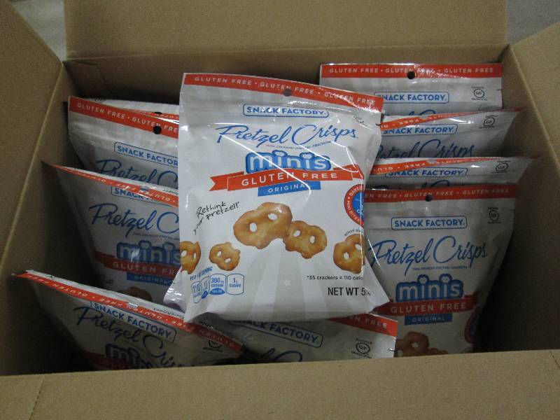 Lot of 4 Cases of Snack Factory 5 o...