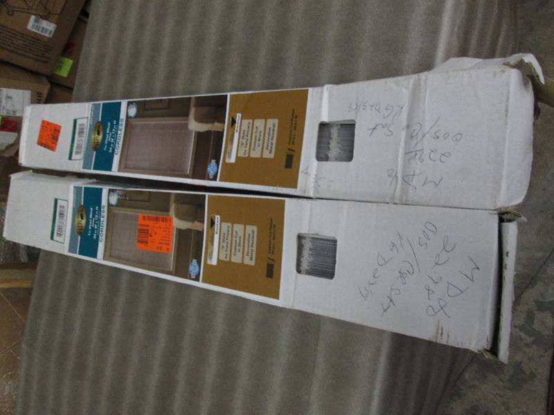 Lot of 2 pre-cut Hampton Bay White ...