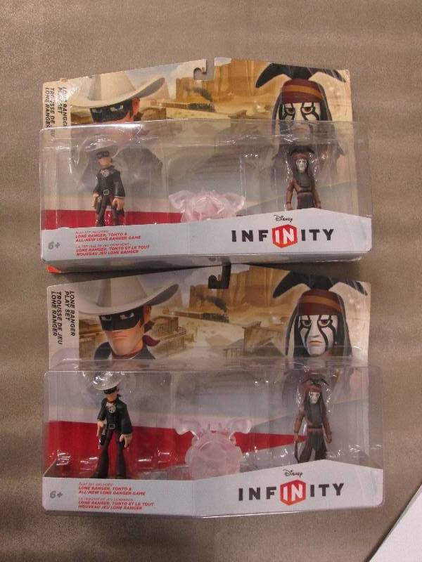 Lot of 2 Disney Infinity The Lone R...