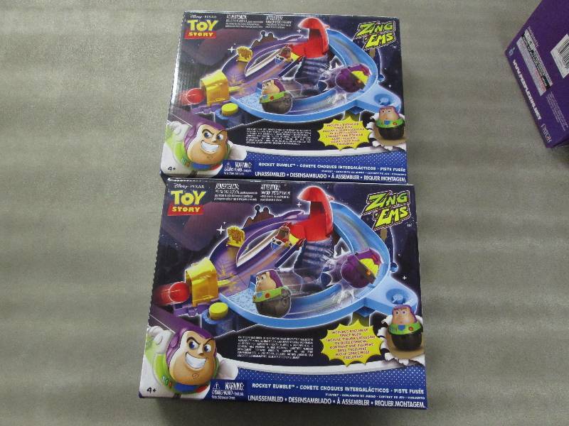 Lot of 2 Toy Story Zing ems Rocket...