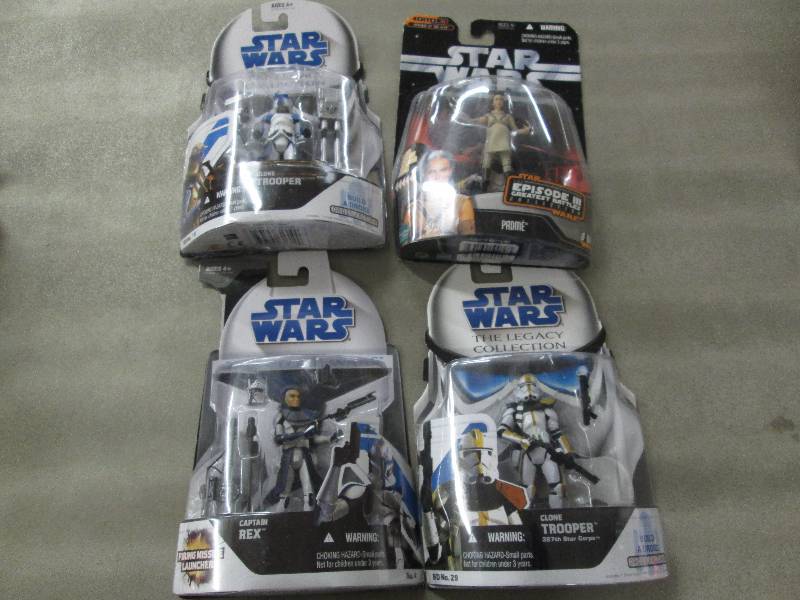 Lot of 4 Star Wars Toys...