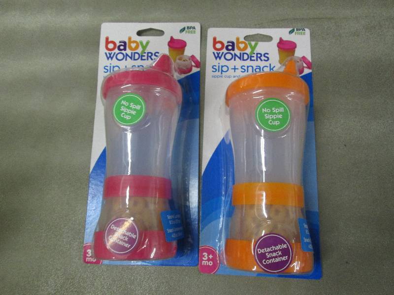 Lot of 2 Baby Wonders Sippie CupSn...