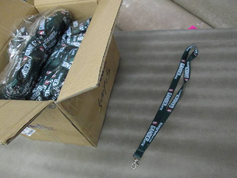 Case of Gander Mountain Lanyards...