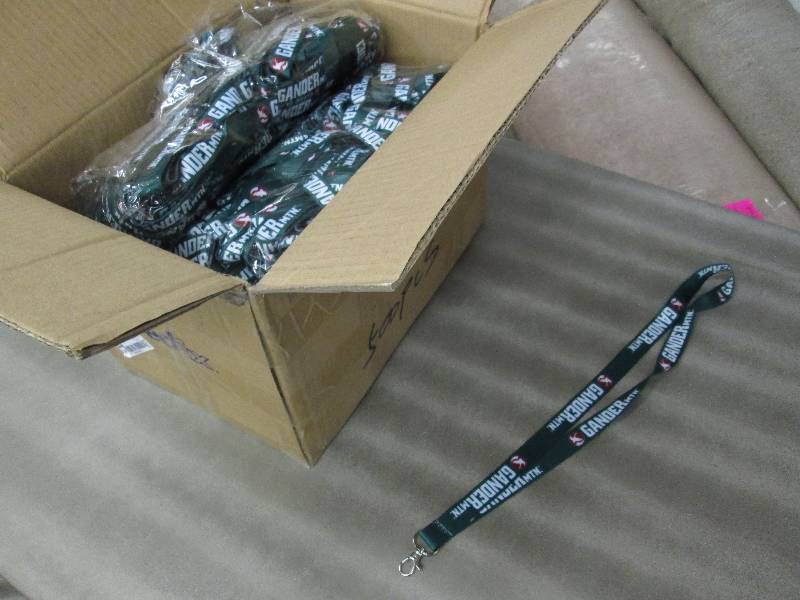 Case of Gander Mountain Lanyards...