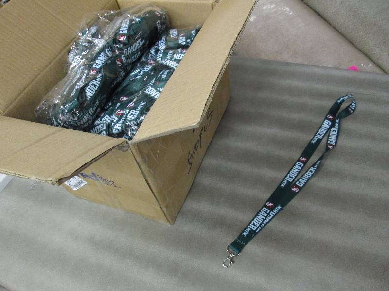 Case of Gander Mountain Lanyards...