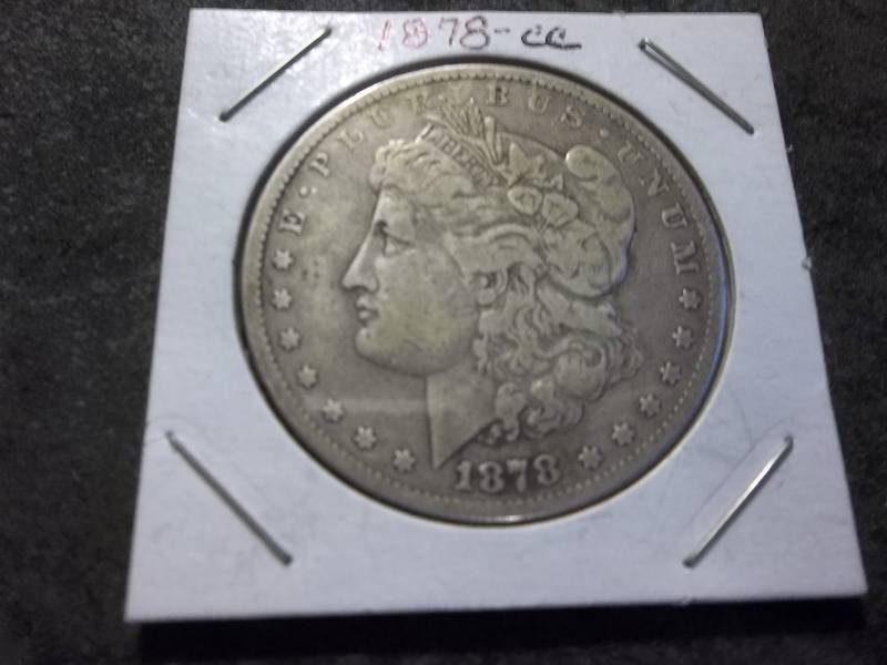 1878 CC  Morgan Silver Dollar