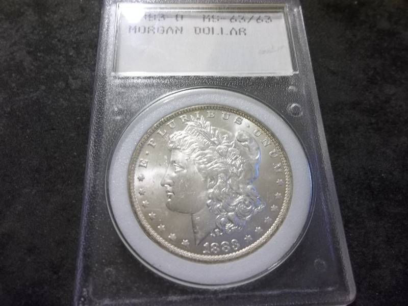 1883 O Morgan Silver Dollar
