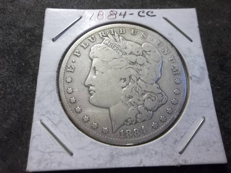1884 CC Morgan Silver Dollar