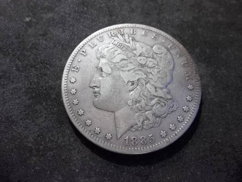 1885 S Morgan Silver Dollar