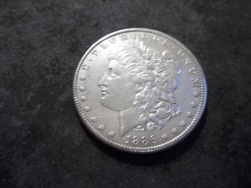 1886 Morgan Silver Dollar