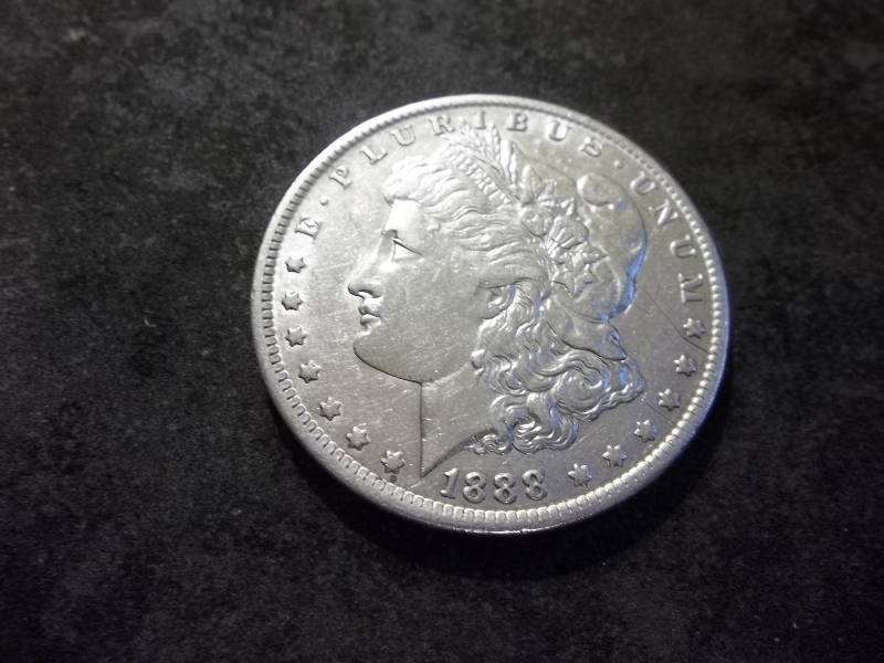 1888 O Morgan Silver Dollar