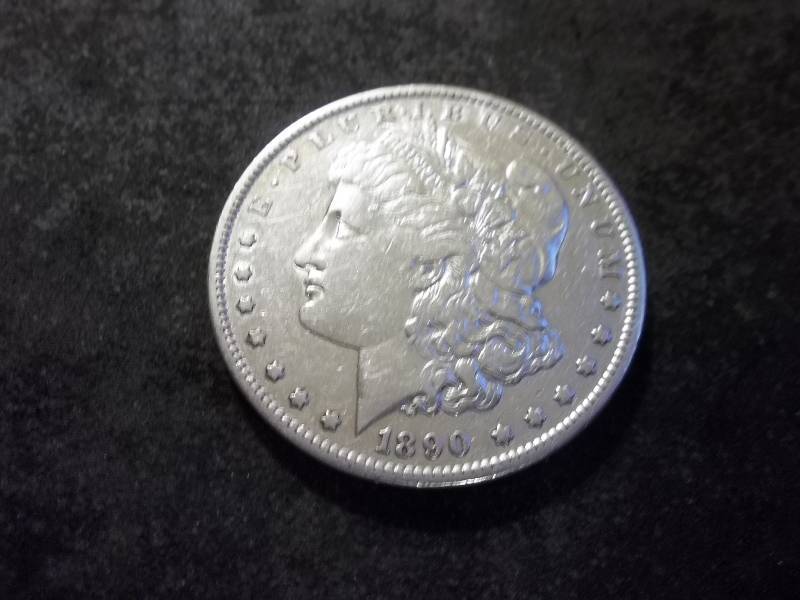 1890 S  Morgan Silver Dollar