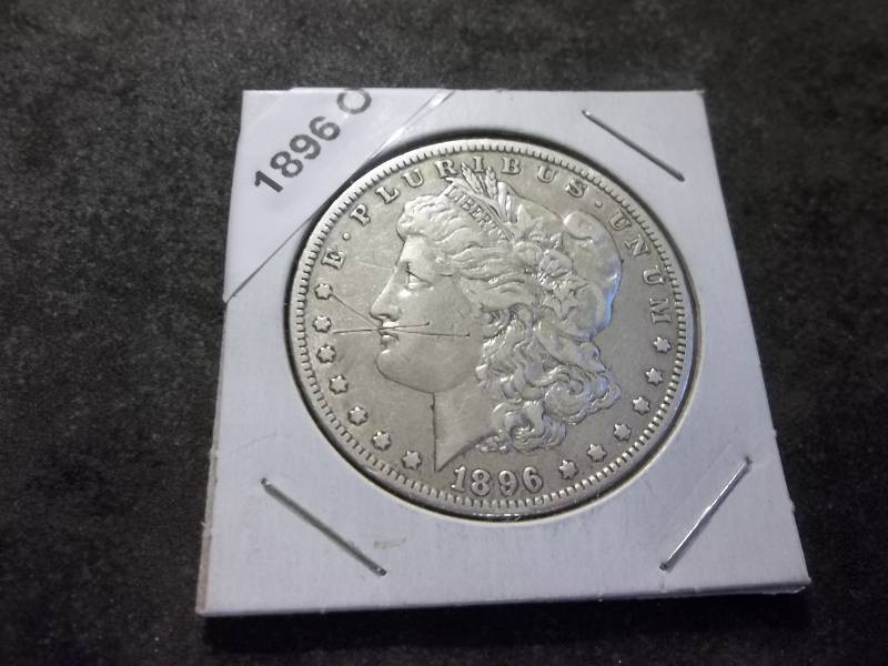 1896 O  Morgan Silver Dollar
