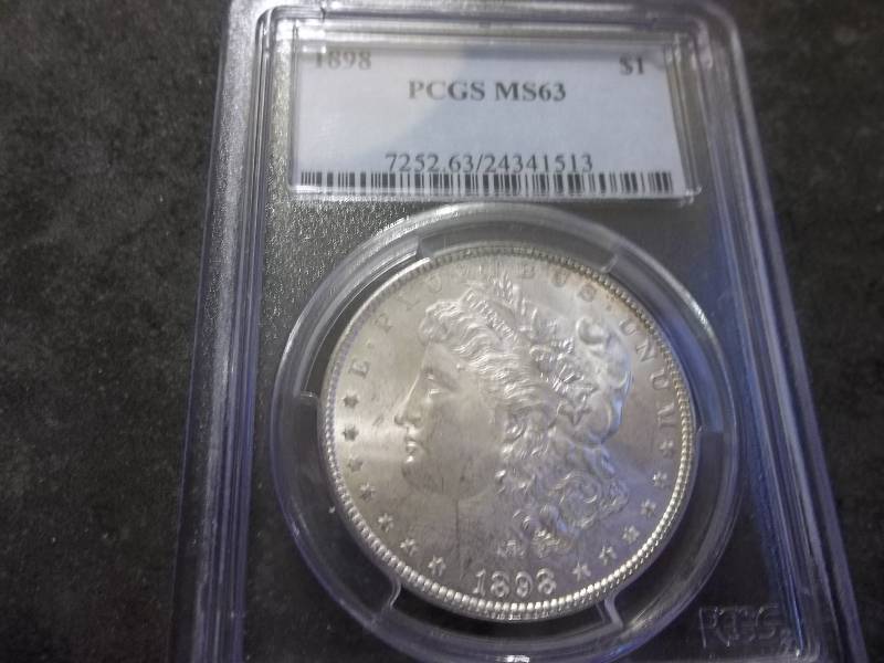 1898 Morgan Silver Dollar