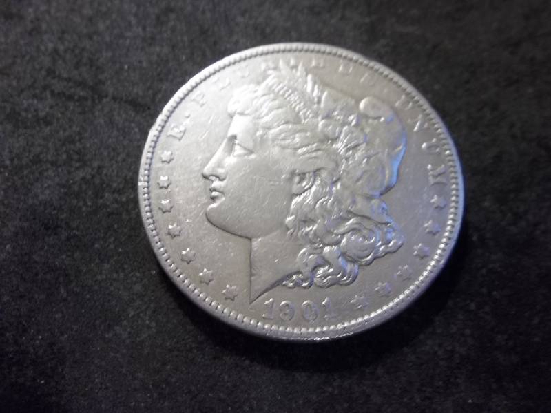 1901  Morgan Silver Dollar