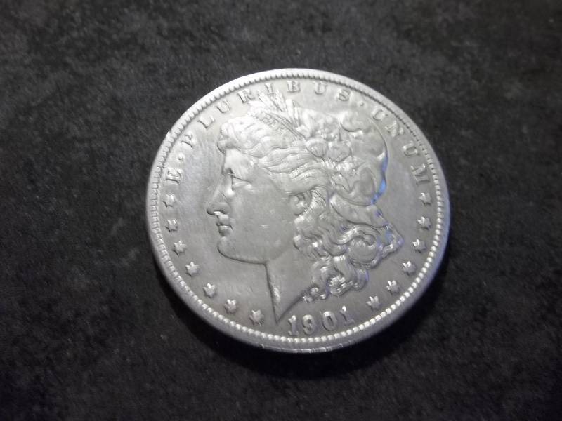 1901 O Morgan Silver Dollar
