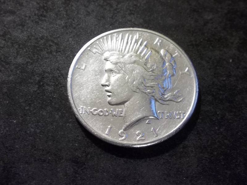 1921 Peace Silver Dollar