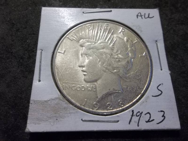 1923 S Peace Silver Dollar