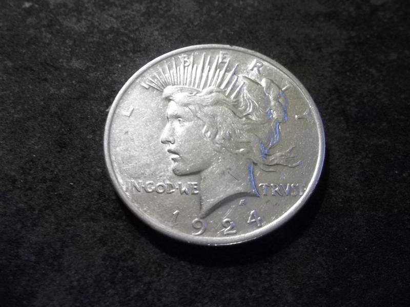 1924 Peace Silver Dollar