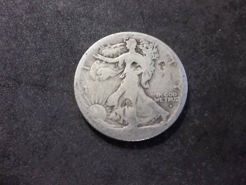 1916 D Walker Half Dollar