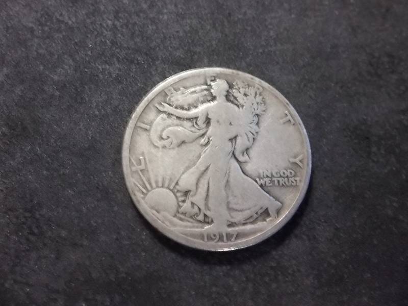 1917 D Walker Half Dollar