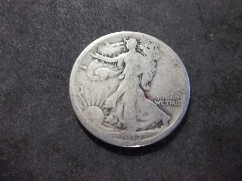 1917 S Walker Half Dollar