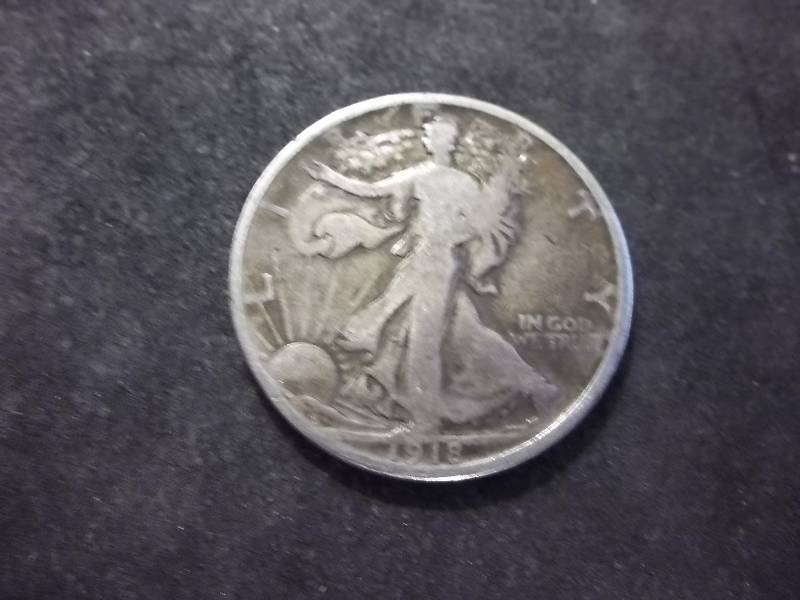 1918  Walker Half Dollar