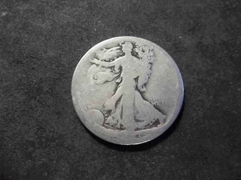 1921 D Walker Half Dollar