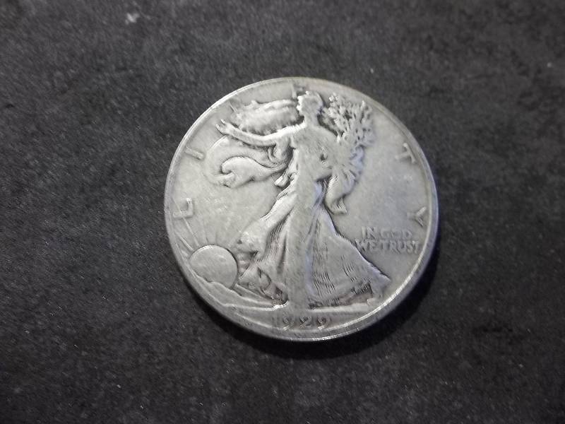 1929 D Walker Half Dollar