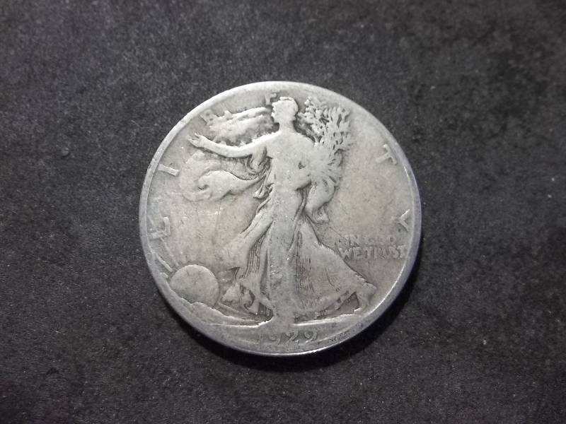 1929 S Walker Half Dollar