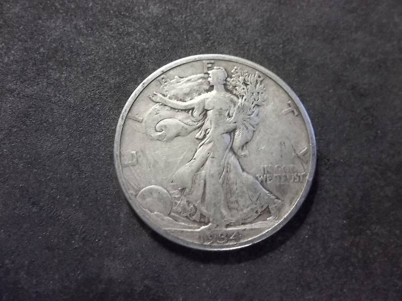1934 S Walker Half Dollar