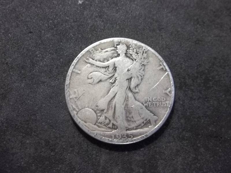 1935 D Walker Half Dollar