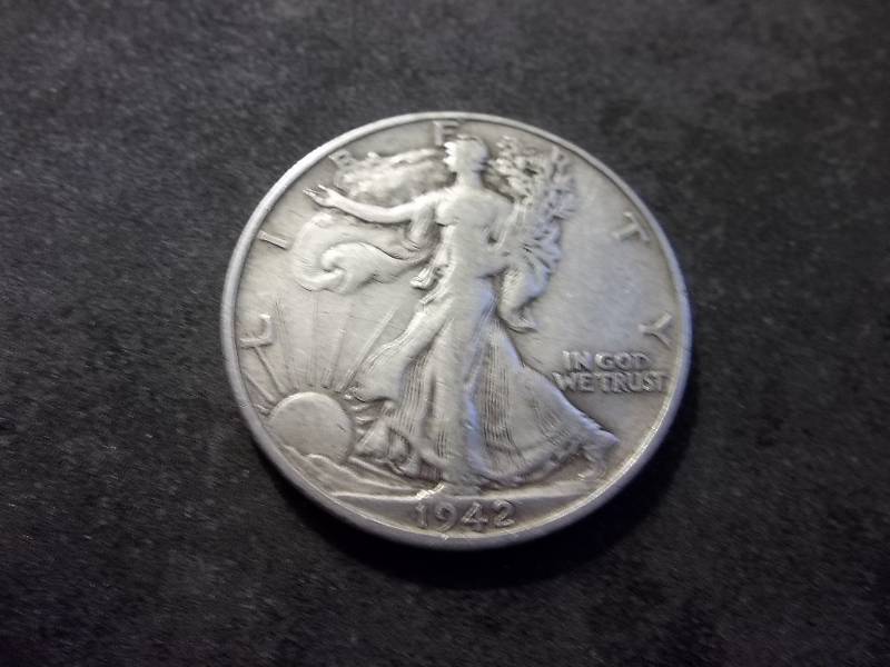 1942 S Walker Half Dollar