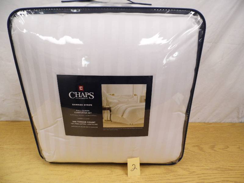 Chaps Comforter Set Full Queen January 2 All New K Bid