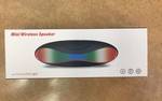 New Bluetooth Wireless Ultra Portable LED Football Shaped Speaker - Color ( Blue ) Model BSP15L