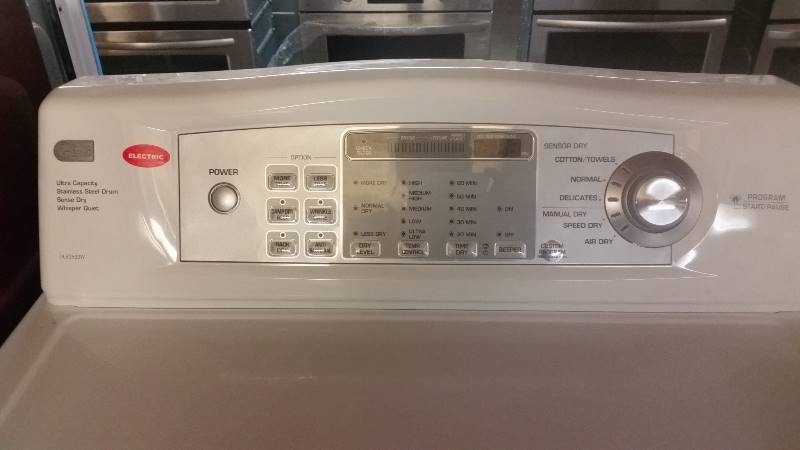 lot 14 image: LG Ultra Capacity Electric Dryer