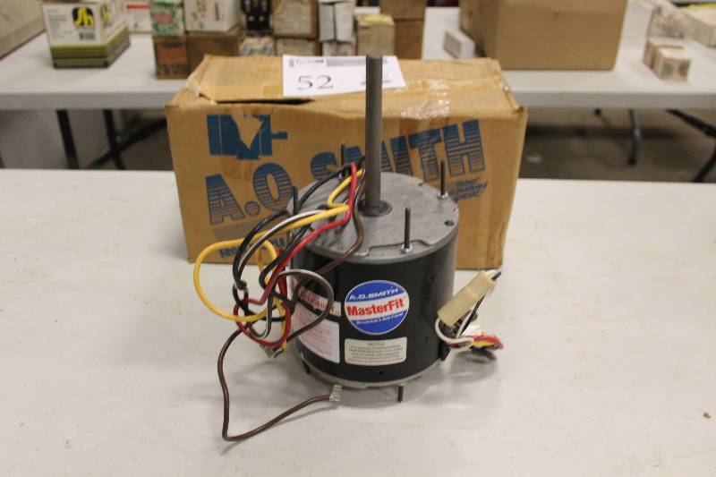 lot 52 image: A.O. Smith Energy Efficient Conservationist MasterFit AC Motor