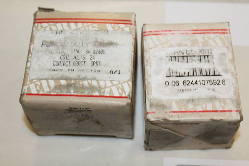 lot 80 image: Lot of (2) Factory Authorized Parts Electric Contact Switches