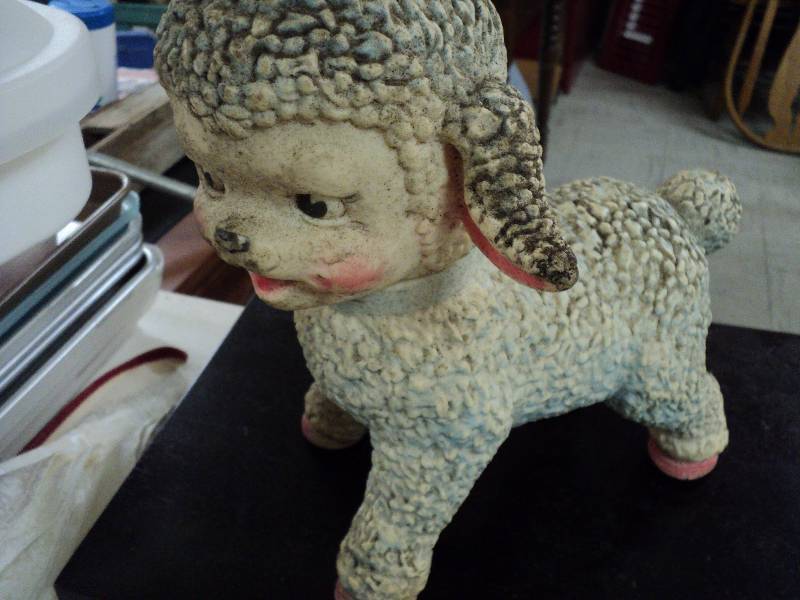lot 157 image: vintage lamp - needs cleaning...