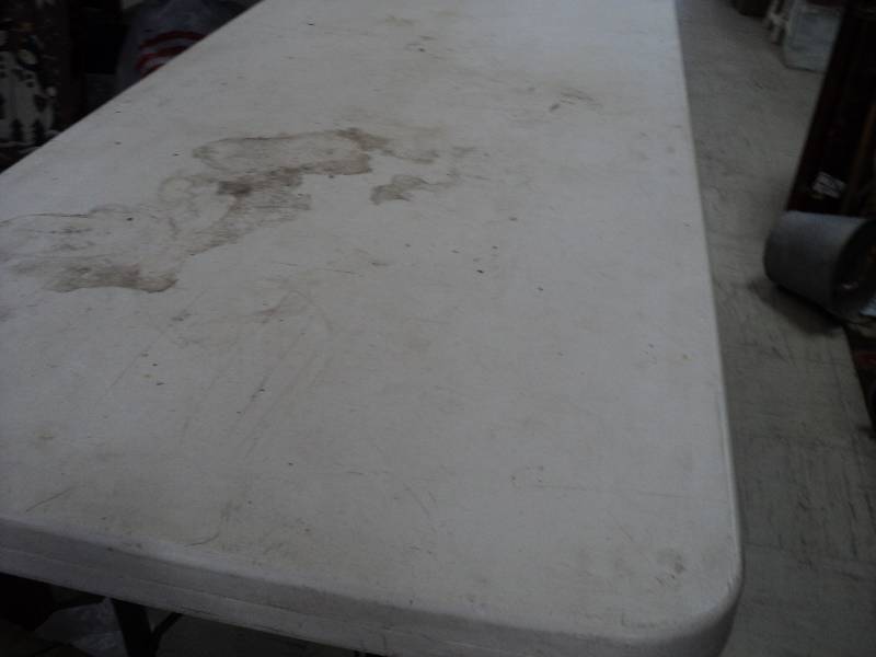 lot 225 image: collapsible table 29 x 6 - needs ...
