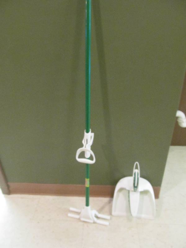 Libman mop, broom, dustpan