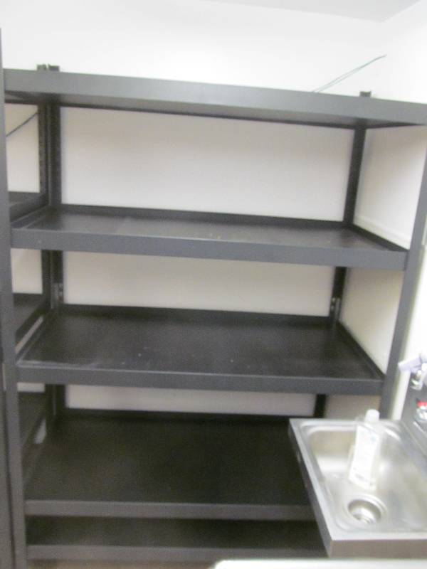 metal shelf system