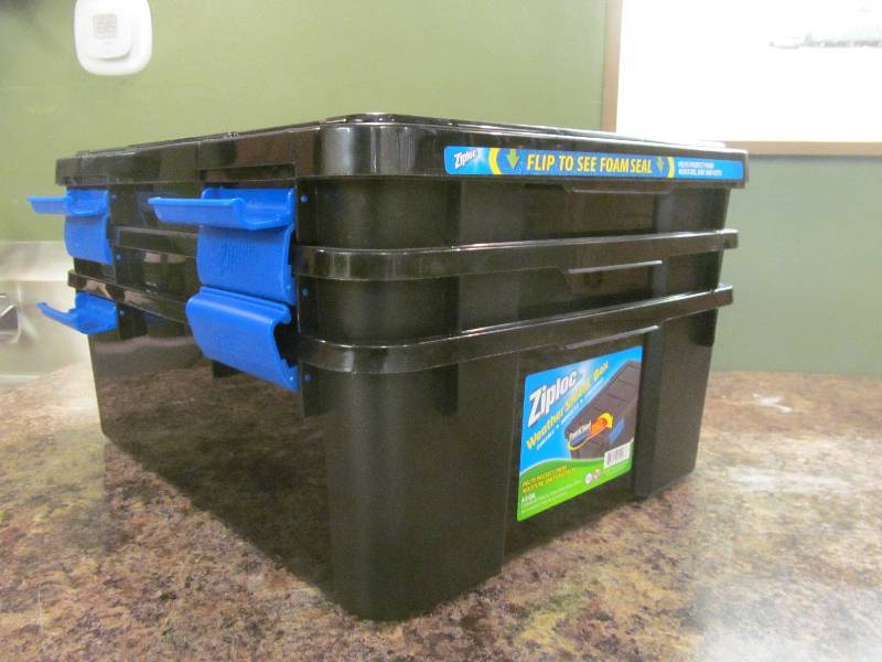 Ziploc Weather Shield Box