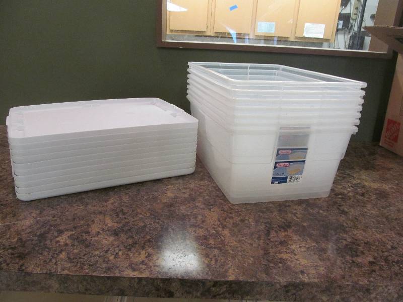 Sterilite totes