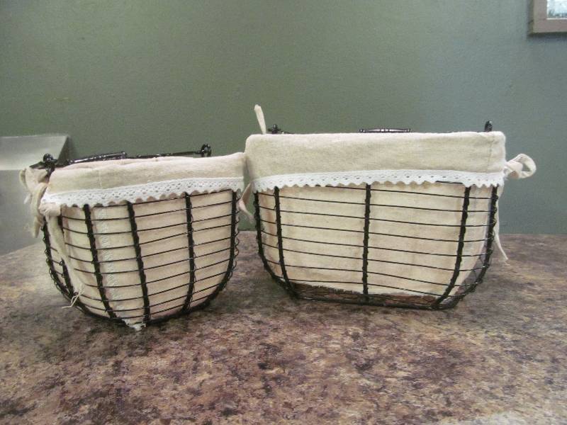 wire baskets