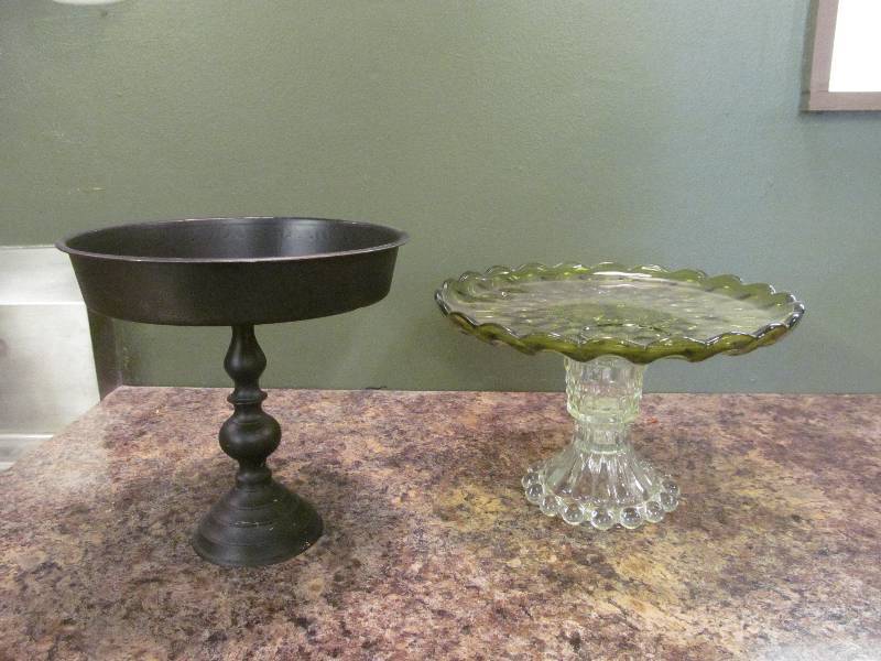 repurposed cake stands