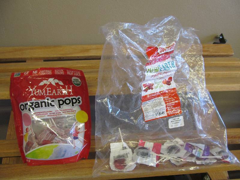 Yum Earth organic pops