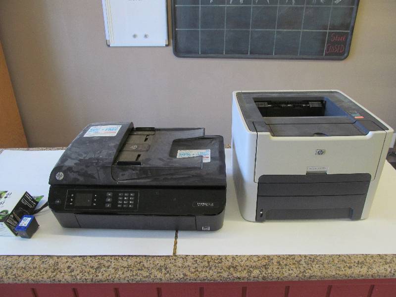 HP  Laser jet 1320n printer ,ink cartridges