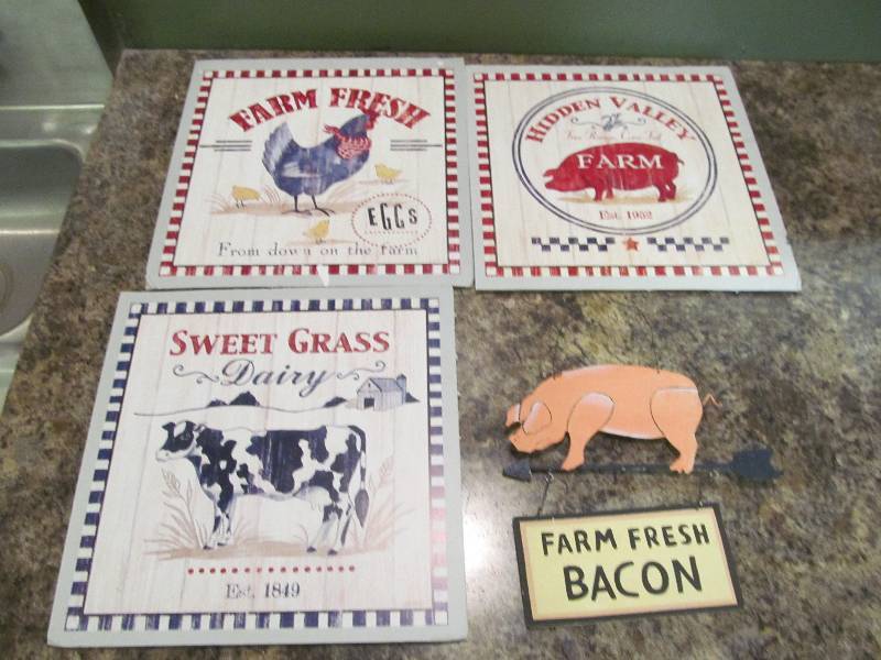 tin signs
